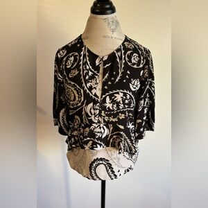 BCBG MaxAzria tiered top